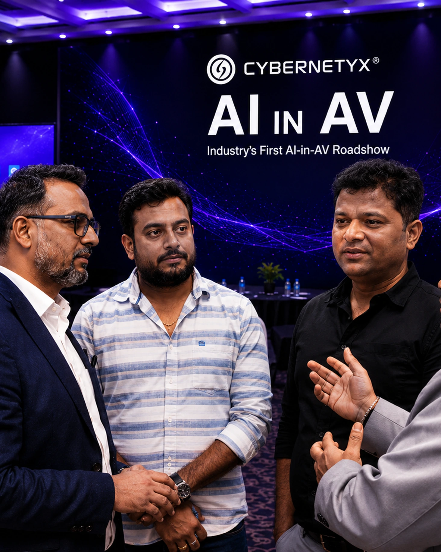 AI in AV Delhi roadshow session