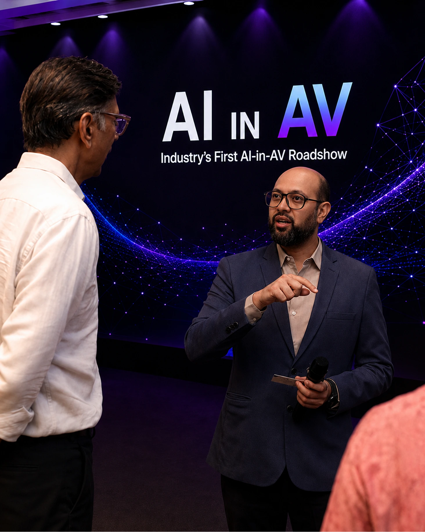 AI in AV Delhi roadshow session